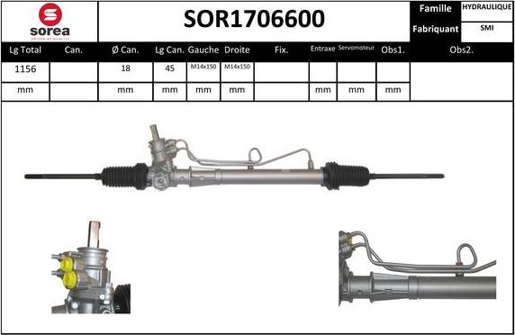 EAI SOR1706600 - Кормилна кутия vvparts.bg