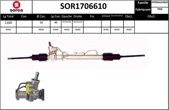 EAI SOR1706610 - Кормилна кутия vvparts.bg