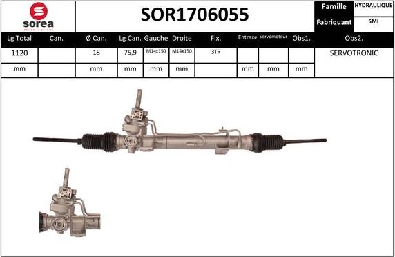 EAI SOR1706055 - Кормилна кутия vvparts.bg