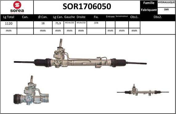 EAI SOR1706050 - Кормилна кутия vvparts.bg