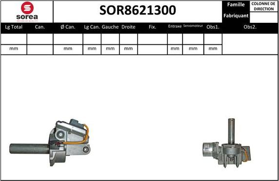 EAI SOR8621300 - Кормилна колона vvparts.bg