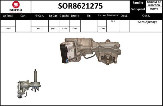 EAI SOR8621275 - Кормилна колона vvparts.bg