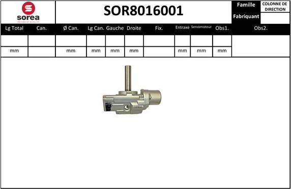 EAI SOR8016001 - Кормилна колона vvparts.bg