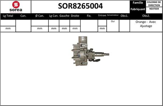 EAI SOR8265004 - Кормилна колона vvparts.bg