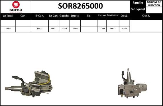 EAI SOR8265000 - Кормилна колона vvparts.bg