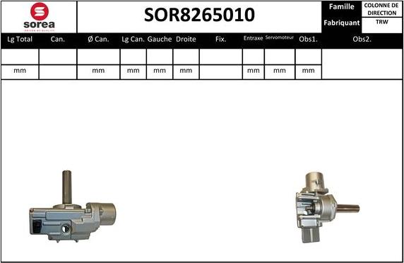 EAI SOR8265010 - Кормилна колона vvparts.bg