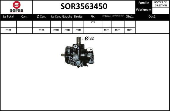 EAI SOR3563450 - Кормилна кутия vvparts.bg