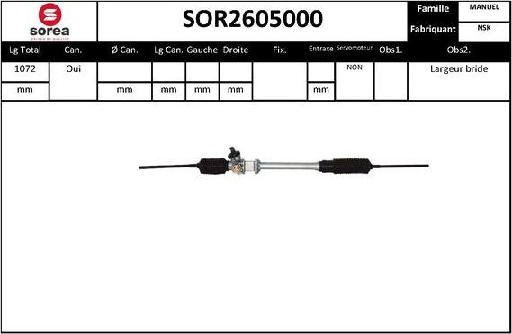 EAI SOR2605000 - Кормилна кутия vvparts.bg