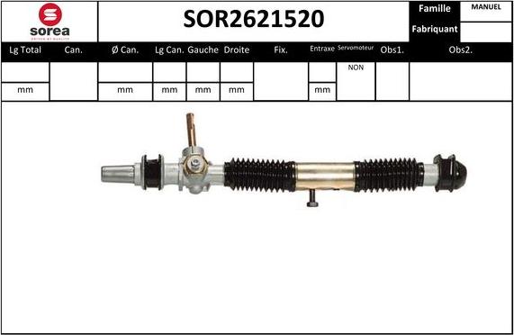 EAI SOR2621520 - Кормилна кутия vvparts.bg