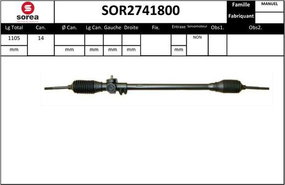 EAI SOR2741800 - Кормилна кутия vvparts.bg