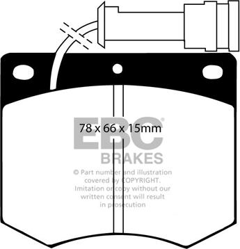 Woking 163302 - Комплект спирачно феродо, дискови спирачки vvparts.bg