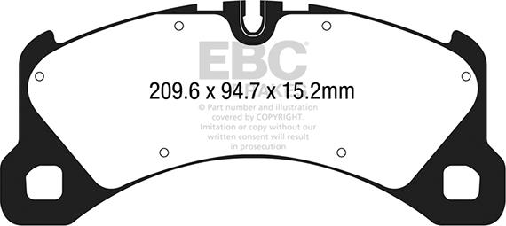 HELLA PAGID 355040201 - Комплект спирачно феродо, дискови спирачки vvparts.bg