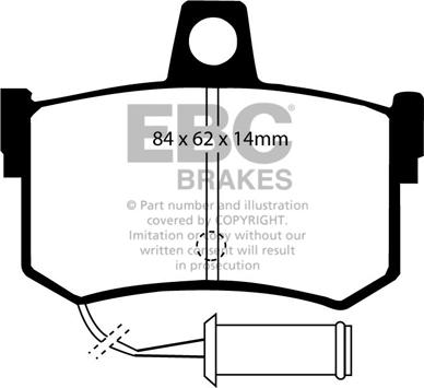 Akebono AN-7101K - Комплект спирачно феродо, дискови спирачки vvparts.bg