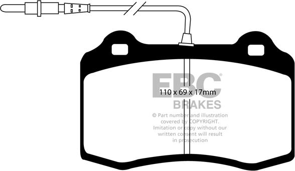 BOSCH BP374 - Комплект спирачно феродо, дискови спирачки vvparts.bg