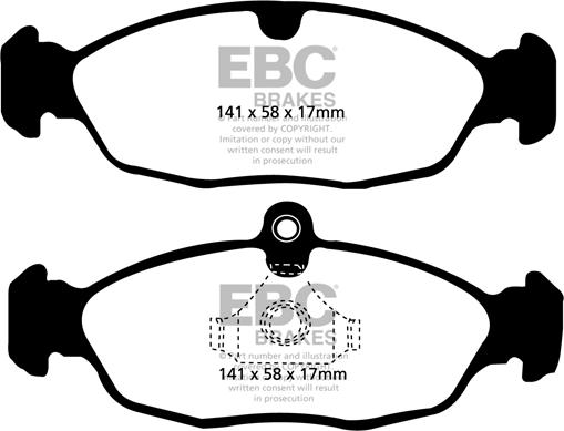 FTE 9005339 - Комплект спирачно феродо, дискови спирачки vvparts.bg