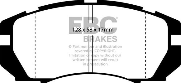 R Brake RB0999-206 - Комплект спирачно феродо, дискови спирачки vvparts.bg
