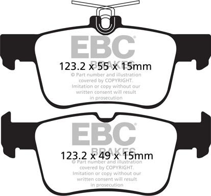 Icer RB2198 - Комплект спирачно феродо, дискови спирачки vvparts.bg