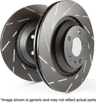 EBC Brakes USR1422 - Спирачен диск vvparts.bg