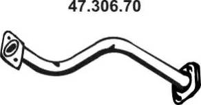 Eberspächer 47.306.70 - Изпускателна тръба vvparts.bg
