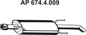 Eberspächer 674.4.009 - Крайно гърне vvparts.bg