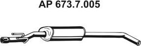 Eberspächer 673.7.005 - Средно гърне vvparts.bg