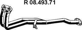 Eberspächer 08.493.71 - Изпускателна тръба vvparts.bg