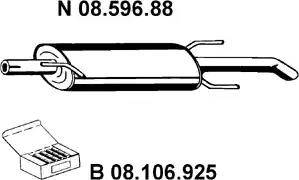 Eberspächer 08.596.88 - Крайно гърне vvparts.bg