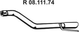 Eberspächer 08.111.74 - Изпускателна тръба vvparts.bg