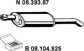 Eberspächer 08.393.87 - Крайно гърне vvparts.bg