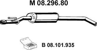 Eberspächer 08.296.80 - Средно гърне vvparts.bg