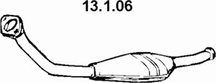 Eberspächer 13.1.06 - Катализатор vvparts.bg