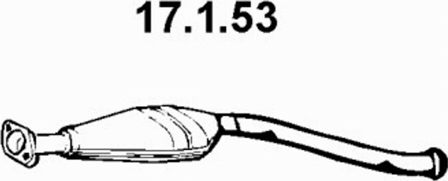 Eberspächer 17.1.53 - Катализатор vvparts.bg
