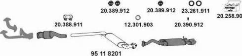 Eberspächer 20_604 - Изпускателна система vvparts.bg