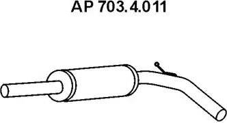 Eberspächer 703.4.011 - Средно гърне vvparts.bg