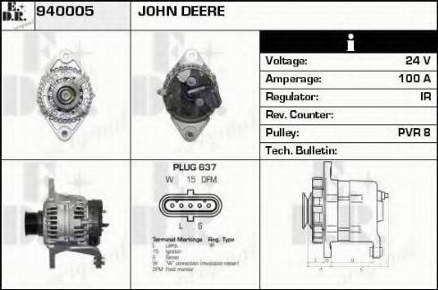 EDR 940005 - Генератор vvparts.bg