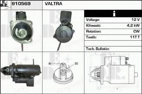 EDR 910569 - Стартер vvparts.bg