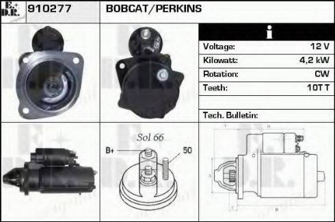 EDR 910277 - Стартер vvparts.bg