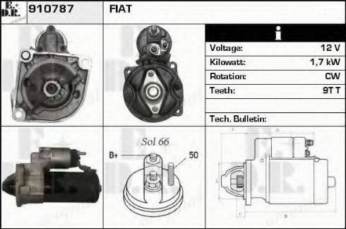 EDR 910787 - Стартер vvparts.bg