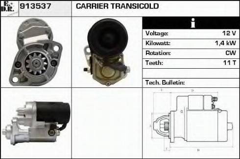 EDR 913537 - Стартер vvparts.bg