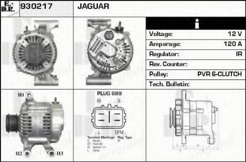 EDR 930217 - Генератор vvparts.bg