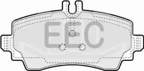 EEC BRP0993 - Комплект спирачно феродо, дискови спирачки vvparts.bg