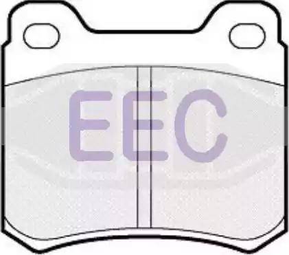 EEC BRP0405 - Комплект спирачно феродо, дискови спирачки vvparts.bg