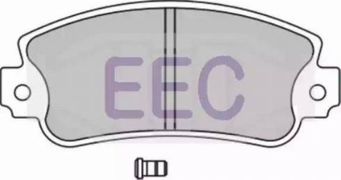 EEC BRP0417 - Комплект спирачно феродо, дискови спирачки vvparts.bg