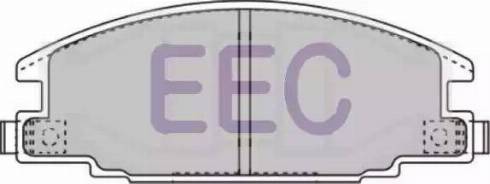 EEC BRP0615 - Комплект спирачно феродо, дискови спирачки vvparts.bg