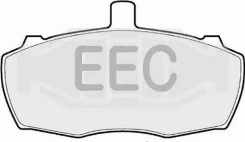 EEC BRP0069 - Комплект спирачно феродо, дискови спирачки vvparts.bg