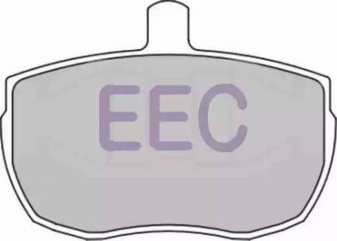 EEC BRP0061 - Комплект спирачно феродо, дискови спирачки vvparts.bg