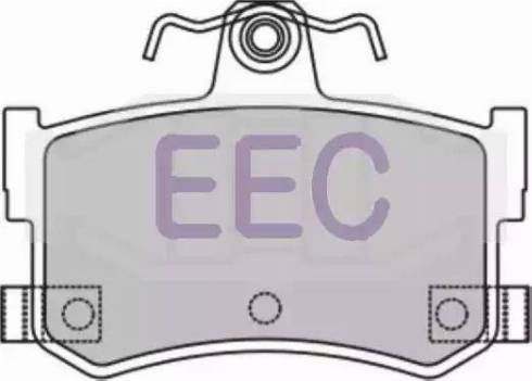 EEC BRP0834 - Комплект спирачно феродо, дискови спирачки vvparts.bg