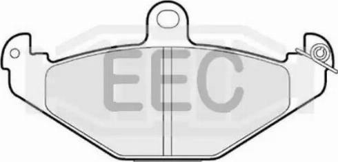 EEC BRP0749 - Комплект спирачно феродо, дискови спирачки vvparts.bg