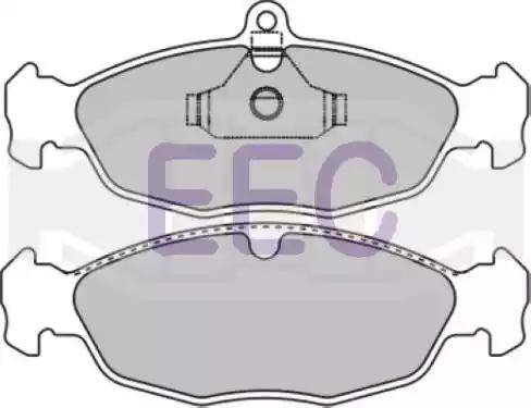 EEC BRP0730 - Комплект спирачно феродо, дискови спирачки vvparts.bg