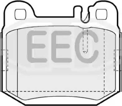 EEC BRP1193 - Комплект спирачно феродо, дискови спирачки vvparts.bg